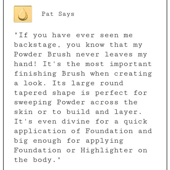 Pat McGrath Labs Skin Fetish: Sublime Perfection Powder Brush - Picture 5 of 5